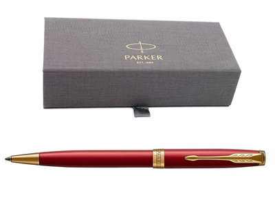 Długopis Parker Sonnet GT Red Lacquer – czerwony lakier, etui