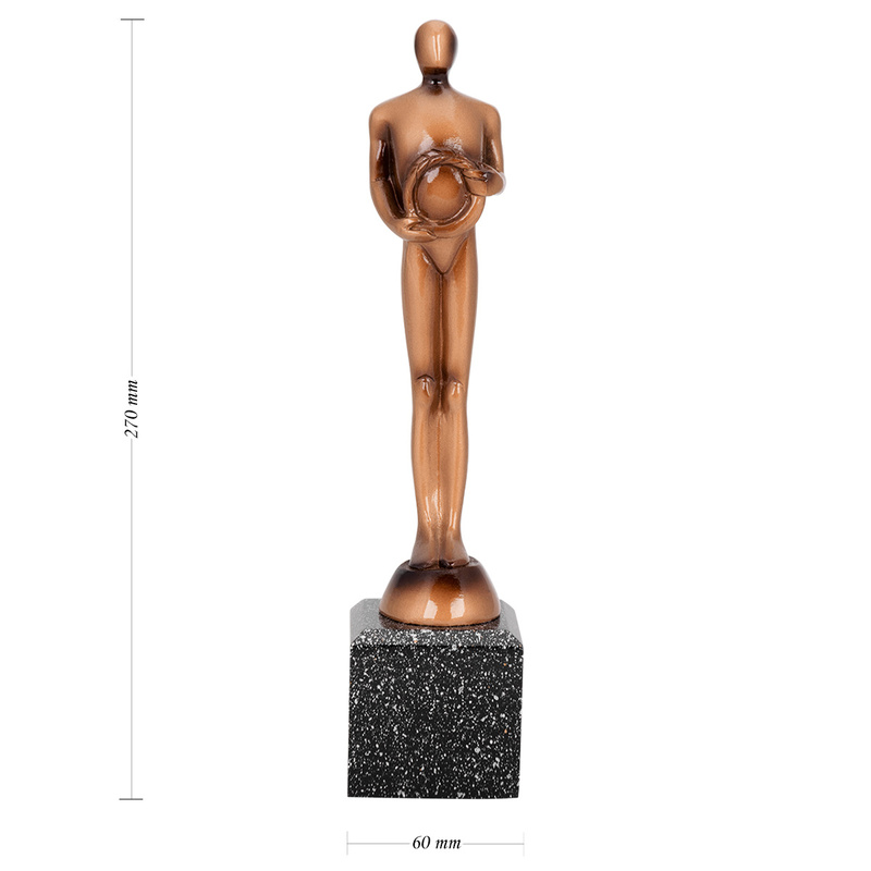 Statuetka dla nauczyciela - prezent na Dzień Nauczyciela / zakończenie roku szkolnego / z Grawerem